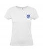 T-shirt Femme Foot Angleterre [Foot, sport, Equipe de foot, Angleterre, Lions] T-shirt manche courtes, Col Rond
