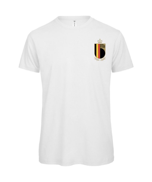 T-shirt Homme Foot Belgique [Foot, sport, Equipe de foot, Belgique, Diables Rouges] T-shirt manche courtes, Col Rond