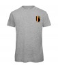 T-shirt Homme Foot Belgique [Foot, sport, Equipe de foot, Belgique, Diables Rouges] T-shirt manche courtes, Col Rond