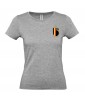 T-shirt Femme Foot Russie [Foot, sport, Equipe de foot, Russie, Sbornaïa] T-shirt manche courtes, Col Rond