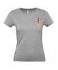 T-shirt Femme Foot Russie [Foot, sport, Equipe de foot, Russie, Sbornaïa] T-shirt manche courtes, Col Rond