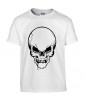 T-shirt Homme Tête de Mort [Skull, Gothique] T-shirt Manches Courtes, Col Rond
