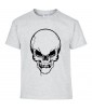 T-shirt Homme Tête de Mort [Skull, Gothique] T-shirt Manches Courtes, Col Rond