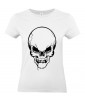 T-shirt Femme Tête de Mort [Skull, Gothique] T-shirt Manches Courtes, Col Rond
