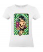 T-shirt Femme Sexy Poker [Tatouage, Tattoo, Jeux, Cartes, Dés] T-shirt Manches Courtes, Col Rond