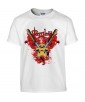 T-shirt Homme, Tête de Mort Gore [Skull, Katana, Trash, Horreur] T-shirt Manches Courtes, Col Rond