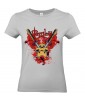 T-shirt Femme Tête de Mort Gore [Skull, Katana, Trash, Horreur] T-shirt Manches Courtes, Col Rond
