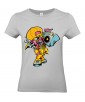 T-shirt Femme Hip-Hop Swag [Urban, Street Art, Rap, Bling-Bling] T-shirt Manches Courtes, Col Rond