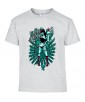 T-shirt Homme Tête de Mort Sexy [Skull, Coquin, Dominatrice, Fouet] T-shirt Manches Courtes, Col Rond