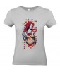T-shirt Femme Sexy Vintage [Pin-Up, Colorful] T-shirt Manches Courtes, Col Rond