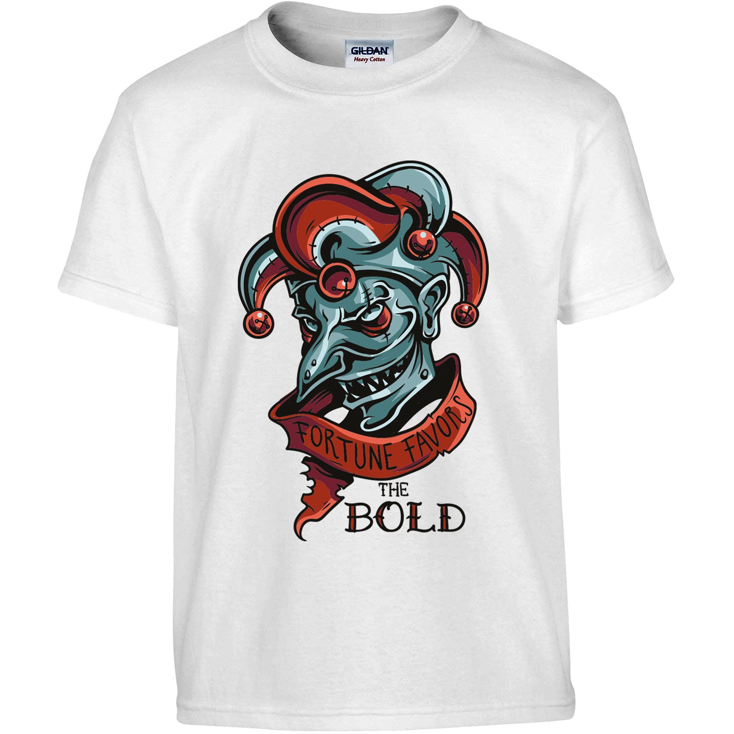 T Shirt Homme Joker Humour Noir Bouffon Parodie Citation T Shirt Manches Courtes Col Rond Kreamode