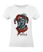 T-shirt Femme Joker [Humour Noir, Bouffon, Parodie, Citation] T-shirt Manches Courtes, Col Rond