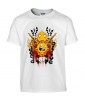 T-shirt Homme Smiley Trash [Revolver, Swag] T-shirt Manches Courtes, Col Rond
