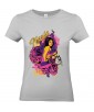 T-shirt Femme Tête de Mort Sexy [Skull, Tattoo, Tatouage, Gothique] T-shirt Manches Courtes, Col Rond