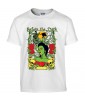 T-shirt Homme Tête de Mort Zombie [Before The Dark, Horreur, Trash, Roses, Gothique] T-shirt Manches Courtes, Col Rond