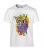 T-shirt Homme Tête de Mort Samouraï [Umibozu, Trash, Japonais, Katana] T-shirt Manches Courtes, Col Rond