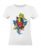 T-shirt Femme Cœur Trash [Ange, Démon] T-shirt Manches Courtes, Col Rond