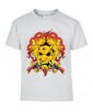 T-shirt Homme Trash Démon [Horreur, Gore] T-shirt Manches Courtes, Col Rond