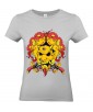 T-shirt Femme Trash Démon [Horreur, Gore] T-shirt Manches Courtes, Col Rond