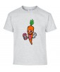 T-shirt Homme Trash Carotte [Humour Noir, Swag, Fun, Drôle] T-shirt Manches Courtes, Col Rond
