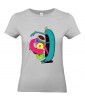 T-shirt Femme Trash Donuts [Humour Noir, Swag, Fun, Drôle] T-shirt Manches Courtes, Col Rond