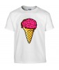 T-shirt Homme Trash Glace Cerveau [Humour Noir, Swag, Fun, Drôle] T-shirt Manches Courtes, Col Rond
