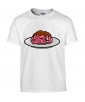 T-shirt Homme Trash Cerveau [Humour Noir, Swag, Fun, Drôle] T-shirt Manches Courtes, Col Rond