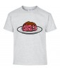 T-shirt Homme Trash Cerveau [Humour Noir, Swag, Fun, Drôle] T-shirt Manches Courtes, Col Rond