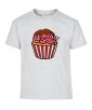 T-shirt Homme Trash Cupcake [Humour Noir, Cerveau, Muffin, Swag, Fun, Drôle] T-shirt Manches Courtes, Col Rond