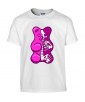 T-shirt Homme Trash Nounours [Humour Noir, Squelette, Swag, Fun, Drôle] T-shirt Manches Courtes, Col Rond