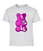 T-shirt Homme Trash Nounours [Humour Noir, Squelette, Swag, Fun, Drôle] T-shirt Manches Courtes, Col Rond