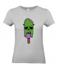 T-shirt Femme Trash Glace Frankenstein [Humour Noir, Swag, Fun, Drôle] T-shirt Manches Courtes, Col Rond