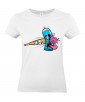 T-shirt Femme Trash Gore Batte [Humour Noir, Swag, Fun, Drôle] T-shirt Manches Courtes, Col Rond
