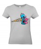 T-shirt Femme Trash Gore Batte [Humour Noir, Swag, Fun, Drôle] T-shirt Manches Courtes, Col Rond