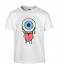 T-shirt Homme Trash Oeil [Humour Noir, Swag, Fun, Drôle] T-shirt Manches Courtes, Col Rond