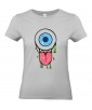T-shirt Femme Trash Oeil [Humour Noir, Swag, Fun, Drôle] T-shirt Manches Courtes, Col Rond
