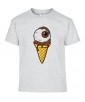 T-shirt Homme Trash Glace Oeil Chocolat [Humour Noir, Swag, Fun, Drôle] T-shirt Manches Courtes, Col Rond