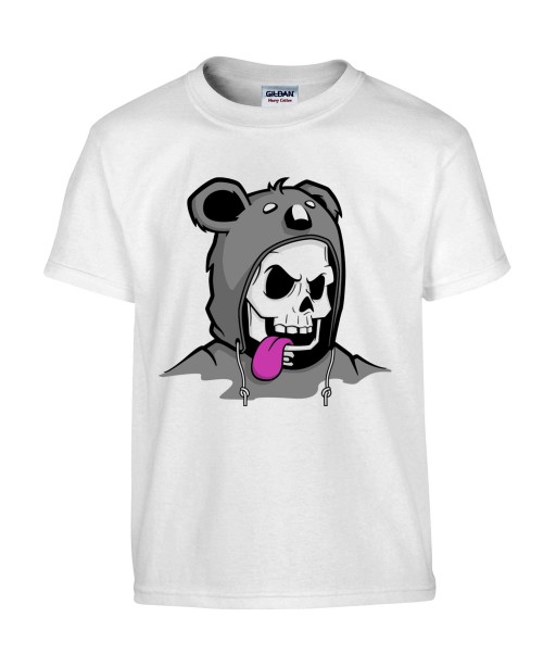 T-shirt Homme Trash Tête de Mort Koala [Humour Noir, Skull, Swag, Fun, Drôle] T-shirt Manches Courtes, Col Rond