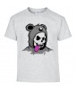 T-shirt Homme Trash Tête de Mort Koala [Humour Noir, Skull, Swag, Fun, Drôle] T-shirt Manches Courtes, Col Rond