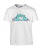 T-shirt Homme Trash Zombie Coeur [Humour Noir, Swag, Fun, Drôle] T-shirt Manches Courtes, Col Rond