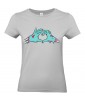 T-shirt Femme Trash Zombie Coeur [Humour Noir, Swag, Fun, Drôle] T-shirt Manches Courtes, Col Rond