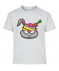 T-shirt Homme Trash Buggs Bunny [Humour Noir, Swag, Animaux, Fun, Drôle, Lapin] T-shirt Manches Courtes, Col Rond