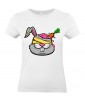 T-shirt Femme Trash Buggs Bunny [Humour Noir, Swag, Animaux, Fun, Drôle, Lapin] T-shirt Manches Courtes, Col Rond