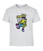 T-shirt Homme Zombie Pop [Humour Noir, Trash, Swag, Fun, Drôle] T-shirt Manches Courtes, Col Rond