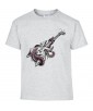 T-shirt Homme Trash Guitare Electrique [Musique, Heavy Metal, Hard Rock] T-shirt Manches Courtes, Col Rond