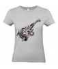 T-shirt Femme Trash Guitare Electrique [Musique, Heavy Metal, Hard Rock] T-shirt Manches Courtes, Col Rond