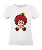 T-shirt Femme Ronald McDonald's [Humour Noir, Cute, Mignon, Parodie, Fun, Drôle] T-shirt Manches Courtes, Col Rond