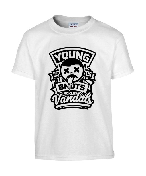 T-shirt Homme Street Art Vandals [Urban, Swag, Graffiti, Sticker] T-shirt Manches Courtes, Col Rond