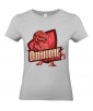 T-shirt Femme Geek Omnivore [Animaux, Team, Jeux Vidéos, Gamer, Dinosaure] T-shirt Manches Courtes, Col Rond