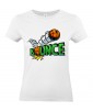 T-shirt Femme Bounce [Street Art, Urban, Swag, Graffiti, Basketball] T-shirt Manches Courtes, Col Rond